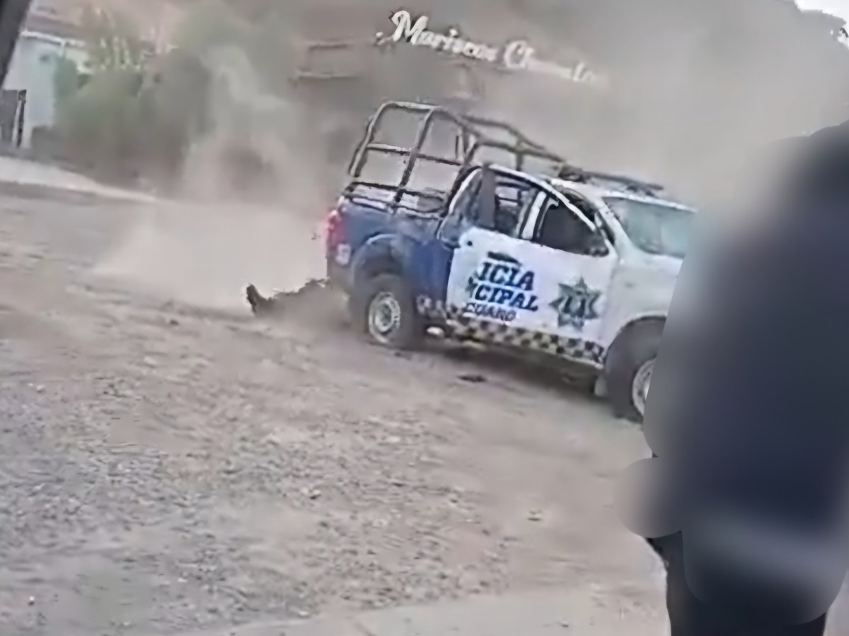 Difunden video del ataque a policías de&nbsp;Jerécuaro