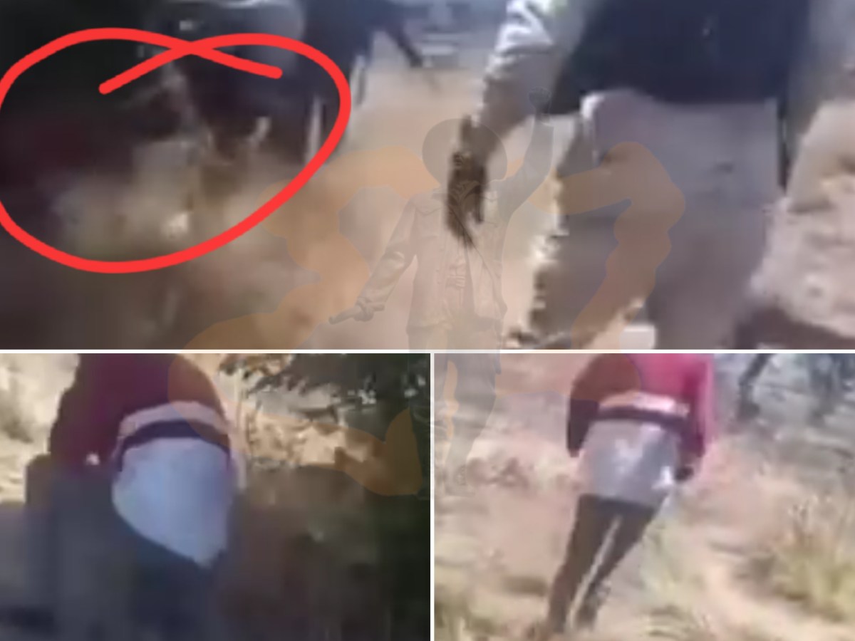 Elementos de la Guardia Nacional golpean a un indigente en&nbsp;Apatzingán