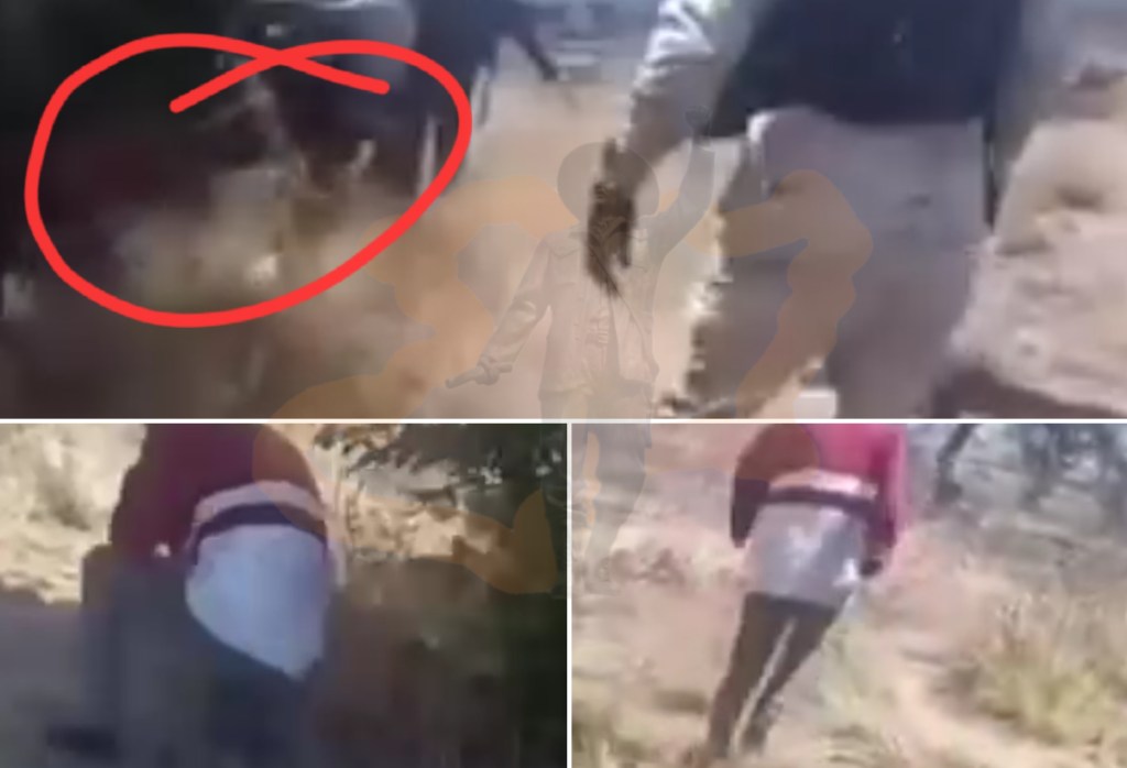 Elementos de la Guardia Nacional golpean a un indigente en&nbsp;Apatzingán